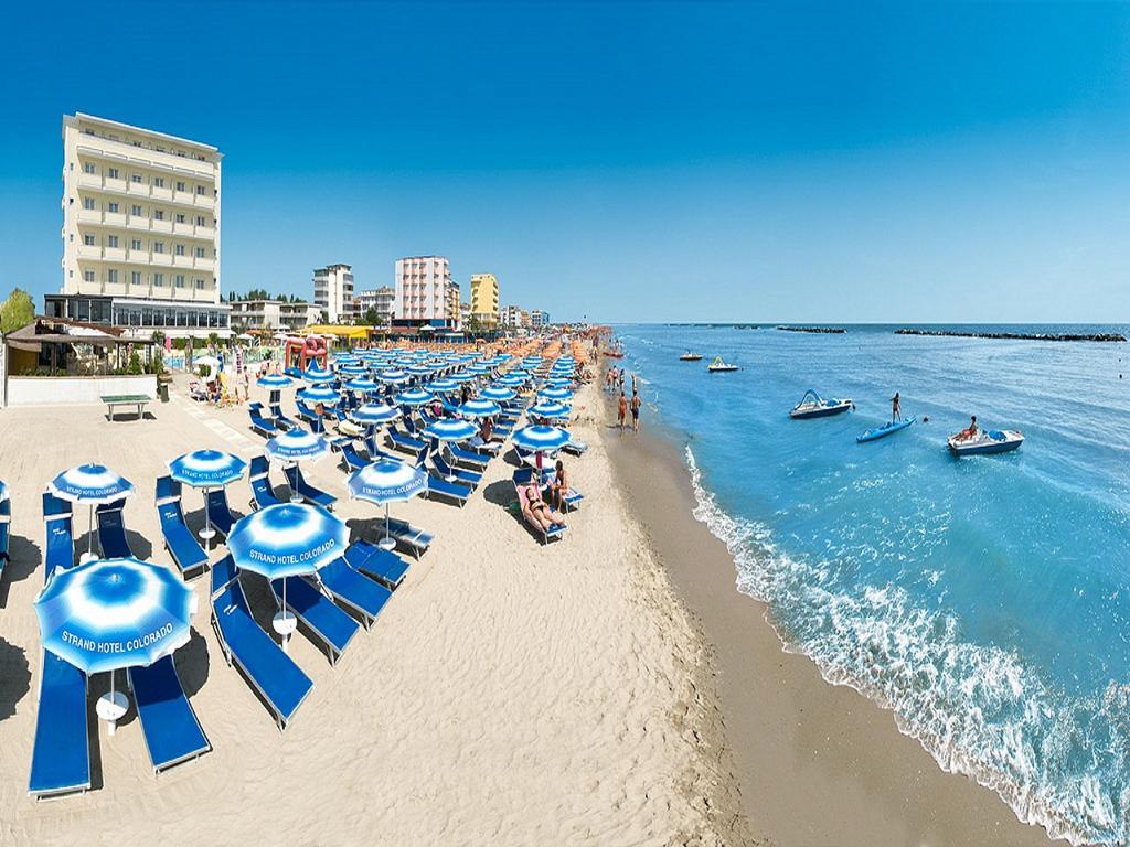 Strand Hotel Colorado Lido Di Savio Eksteriør billede